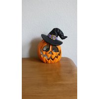 Keramik Kürbis Mit Hexenhut | #176 Keramik Kürbis Mit Hexenhut | #176 von SherrysCeramicCrafts