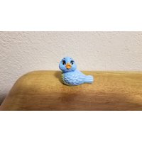 Keramik Niedlichen Blauen Vogel | #1163 von SherrysCeramicCrafts
