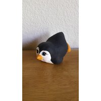 Keramik Pinguin Bauch Liegend | #47E von SherrysCeramicCrafts