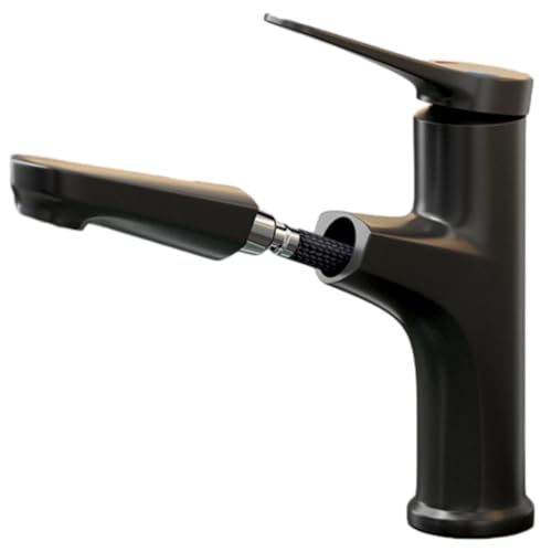 Waschbeckenhahn Wasserhahn mit Auszugsprühgerät, Eingriffsbeckenmischungshahn für Heißes und Kaltes Wasser, Toilette Down Waschbecken Wasserhahn mit Rotierender Ausstrahlung Waschbeckenhahn Wasserhahn mit Auszugsprühgerät, Eingriffsbeckenmischungshahn für Heißes und Kaltes Wasser, Toilette Down Waschbecken Wasserhahn mit Rotierender Ausstrahlung von ShiPRRYa