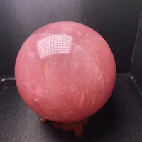 Natürliche Rosa Sternlicht Rosenquarz Kristall Kugel 127mm von ShiYunCrystal