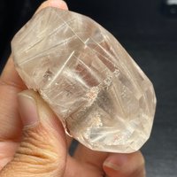 Natur Weiß Feder Haar Rutilquarz Kristall Freeform von ShiYunCrystal