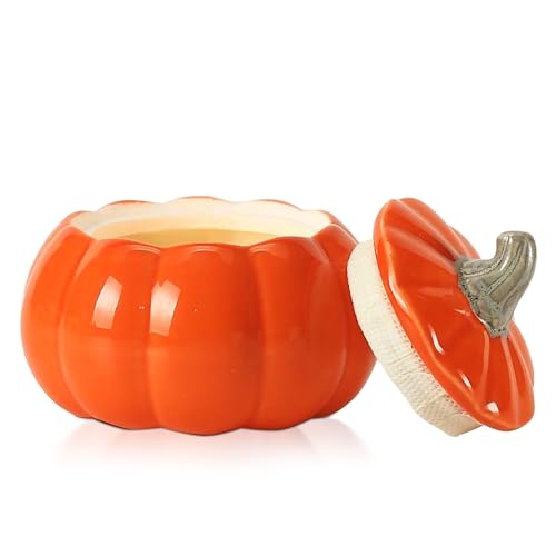 Shiawase Kürbisform Kerzenständer, Keramik Aromatherapie Kerzenhalter, Autumn Vibes Kürbis Wachsschmelzbrenner, Gruseliges Halloween Candle Holder, für Schlafzimmer, Wohnzimmer Deko Tischdeko Shiawase Kürbisform Kerzenständer, Keramik Aromatherapie Kerzenhalter, Autumn Vibes Kürbis Wachsschmelzbrenner, Gruseliges Halloween Candle Holder, für Schlafzimmer, Wohnzimmer Deko Tischdeko von Shiawase