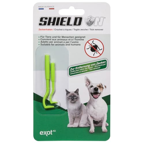 Shield On Zeckenhaken 2er Set - für Tiere und Menschen Shield On Zeckenhaken 2er Set - für Tiere und Menschen von Shield On