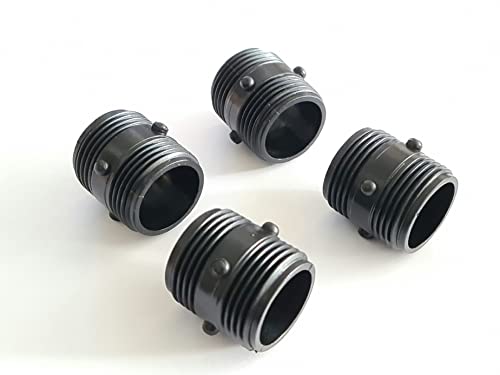ShieldUp Zulaufschlauch-Verbindungsstück für Geschirrspüler und Waschmaschine, 19 mm x 19 mm, 4 Stück von ShieldUp