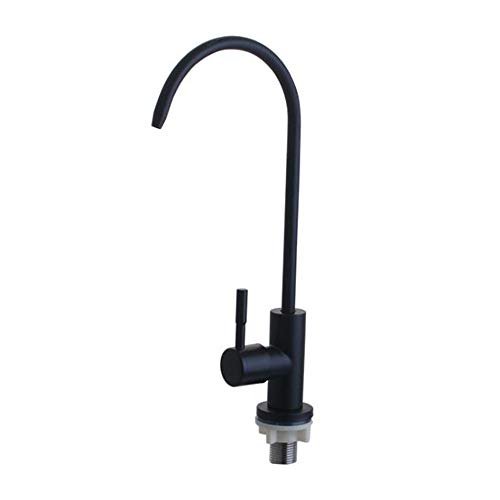 Küchenarmatur Küche Wasserfilter-Hahn schwarz 1/4 Zoll Connect Schlauch Umkehrosmose-Filter Teile Reiniger Direkte Trinken Tap Edels von Shienya