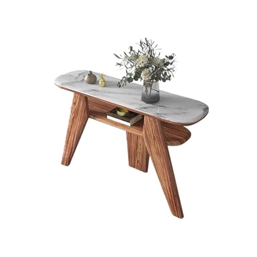 Eingangsbereich Prägnante Moderne Marmorkonsolentische im chinesischen Stil Foyer-Vitrine-Streifen-Schreibtisch Präsentation(Groß) von Shihan-2015