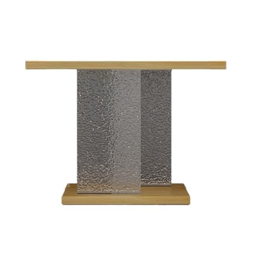 Eingangsbereich Schmaler Konsolentisch aus Holz, moderner Sofatisch, Eingangstisch, Schreibtisch aus Acryl, kleiner Computertisch, Fernsehtisch, moderner Akzenttisch for den Eingangsbereich Präsentati Eingangsbereich Schmaler Konsolentisch aus Holz, moderner Sofatisch, Eingangstisch, Schreibtisch aus Acryl, kleiner Computertisch, Fernsehtisch, moderner Akzenttisch for den Eingangsbereich Präsentati von Shihan-2015
