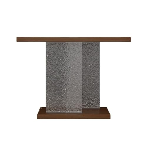 Eingangsbereich Schmaler Konsolentisch aus Holz, moderner Sofatisch, Eingangstisch, Schreibtisch aus Acryl, kleiner Computertisch, Fernsehtisch, moderner Akzenttisch for den Eingangsbereich Präsentati Eingangsbereich Schmaler Konsolentisch aus Holz, moderner Sofatisch, Eingangstisch, Schreibtisch aus Acryl, kleiner Computertisch, Fernsehtisch, moderner Akzenttisch for den Eingangsbereich Präsentati von Shihan-2015