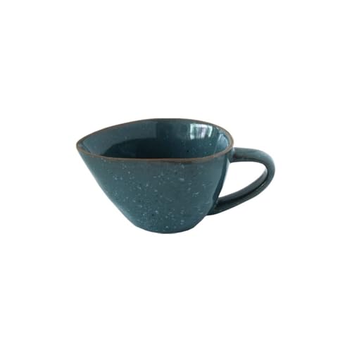 Kitchen Sauciere Einfache Dreieck Milch Pitcher Grün Keramik Creme Container for Kaffee Milch Saucen Salat Soßenkanne von Shihan-2015