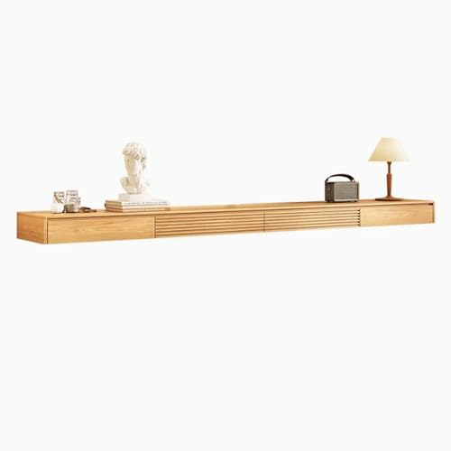 Lowboard Einfacher, an der Wand hängender, schwebender TV-Ständer, an der Wand montierter TV-Ständer, Entertainment-Center, Medien-TV-Konsole mit Schrank und Schubladen for Wohnzimmer und Schlafzimmer von Shihan-2015