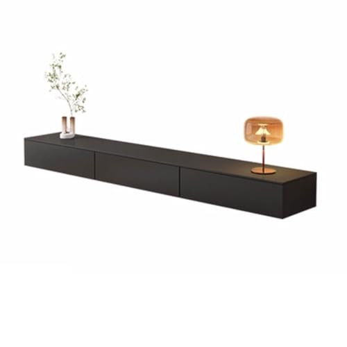 Lowboard Moderner, an der Wand montierter, einfacher TV-Ständer, schwimmendes Entertainment-Center mit Aufbewahrungsschrank, luxuriöser TV-Ständer, Fernsehschrank mit WLAN-Router-Aufbewahrungsregal, M Lowboard Moderner, an der Wand montierter, einfacher TV-Ständer, schwimmendes Entertainment-Center mit Aufbewahrungsschrank, luxuriöser TV-Ständer, Fernsehschrank mit WLAN-Router-Aufbewahrungsregal, M von Shihan-2015