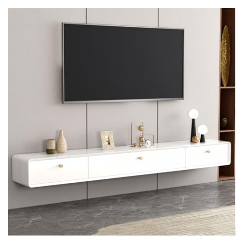Lowboard Schwebender TV-Ständer aus Holz, 78,7 Zoll schwimmendes Entertainment-Center for bis zu 80-Zoll-Fernseher, TV-Schrank, Medienkonsole, Holz-Aufbewahrungsbox unter dem Fernseher for das Wohnzim Lowboard Schwebender TV-Ständer aus Holz, 78,7 Zoll schwimmendes Entertainment-Center for bis zu 80-Zoll-Fernseher, TV-Schrank, Medienkonsole, Holz-Aufbewahrungsbox unter dem Fernseher for das Wohnzim von Shihan-2015