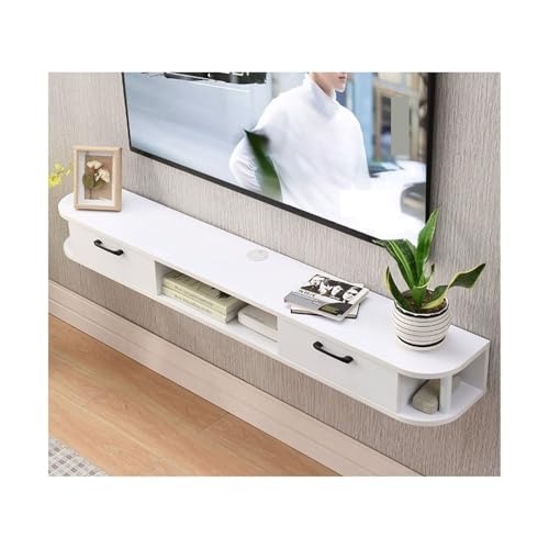 Lowboard TV-Ständer, Unterhaltungsregal, modernes, an der Wand montiertes Lagerregal, Entertainment-Center, schwebender TV-Schrank, Medienkonsole, Holz-Aufbewahrungsschrank unter dem Fernseher for das Lowboard TV-Ständer, Unterhaltungsregal, modernes, an der Wand montiertes Lagerregal, Entertainment-Center, schwebender TV-Schrank, Medienkonsole, Holz-Aufbewahrungsschrank unter dem Fernseher for das von Shihan-2015