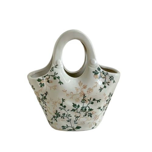 Modern Vintage Keramik Vase Arrangement Wohnzimmer Hydroponischen Blumenarrangement Kleine Paket Form Blumenstrauß(Groß) von Shihan-2015