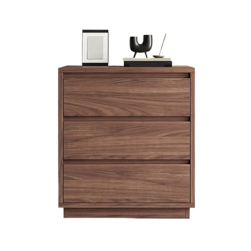 Nachttische Brown Large Three Drawer Bedside Storage Bedroom Bedside Table Storage Cabinet Dining Cabinet Nachtschrank(Groß) von Shihan-2015