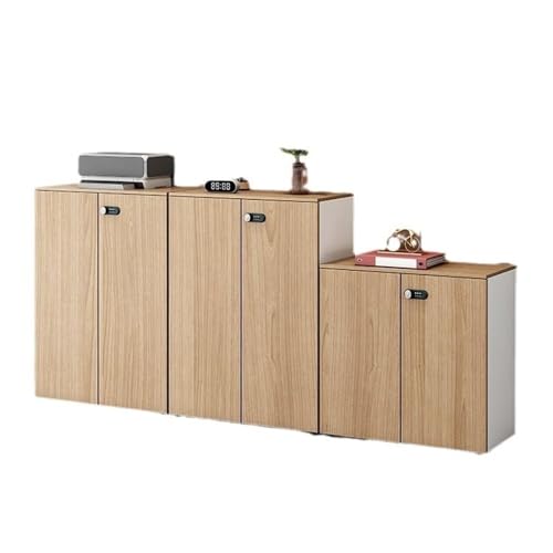 Schubladenschrank Kombinationsschrank Holz Kurzer Aktenschrank mit Schloss Bürodaten Sonstiges Lagerschrank Büroschrank von Shihan-2015