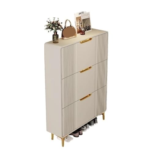 Shihan-2015 Eingangsbereich Schuhschrank mit 3 Klappschubladen, schmaler Schuhschrank for den Eingangsbereich, schmal, 80 cm Organizer von Shihan-2015