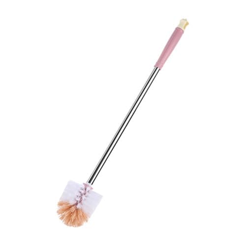 Shihan-2015 Klobürste Badezimmer-Toilettenbürste, Haushalts-Reinigungswerkzeug ohne Toten Winkel Toilettenbürste(Pink) von Shihan-2015