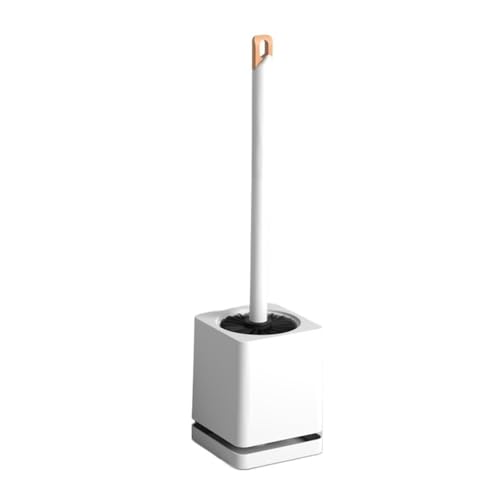 Shihan-2015 Klobürste Toilettenbürste Toilettenbürste Haushaltsbadezimmer Freier Schlag Wandbehang Langer Griff Reinigung Toilettenbürste(Weiß) von Shihan-2015