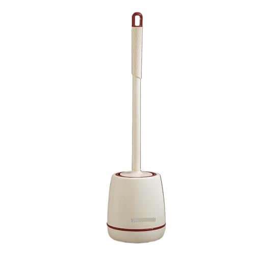 Shihan-2015 Klobürste Toilettenbürste aus verdicktem Kunststoff mit Sockel for die Reinigung des Badezimmers zu Hause Toilettenbürste(Red) von Shihan-2015