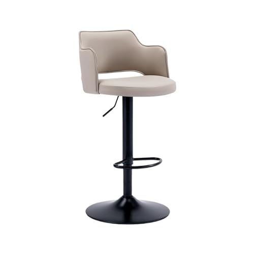 Shihan-2015 Tresenstuhl 62–83 cm hohe Barhocker, Bar, Restaurant, Café, hohe Hocker, moderner Kücheninsel-Stuhl, drehbar Barstuhl(Weiß) von Shihan-2015