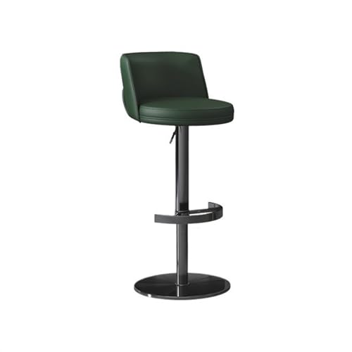 Shihan-2015 Tresenstuhl Moderner, einfacher Barhocker aus Edelstahl for den Haushalt, hochklappbar (56–82 cm), drehbarer Barstuhl Barstuhl(Green) von Shihan-2015