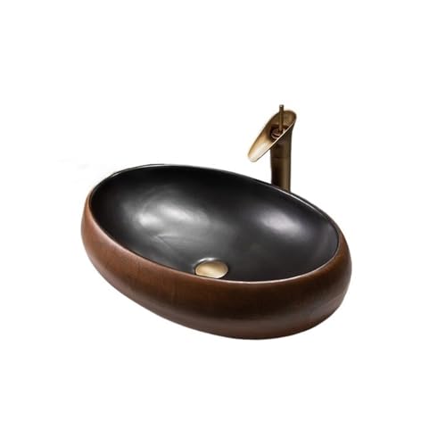 Waschtisch Retro Style Washbasin Ceramic Bathroom Sink Suitable for Indoor And Outdoor Use Bad Waschbecken Waschtisch Retro Style Washbasin Ceramic Bathroom Sink Suitable for Indoor And Outdoor Use Bad Waschbecken von Shihan-2015