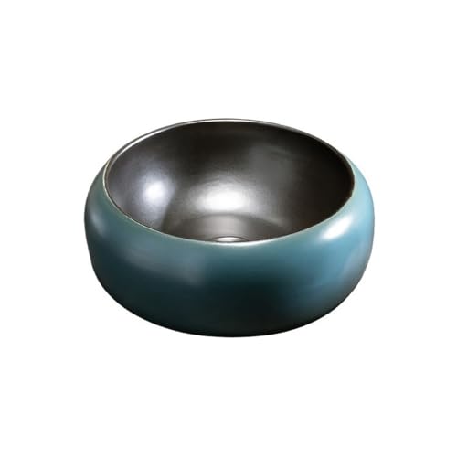 Waschtisch Rundes Keramikwaschbecken mit 41 cm Durchmesser, Dekoration for Cafés und Restaurants Bad Waschbecken von Shihan-2015