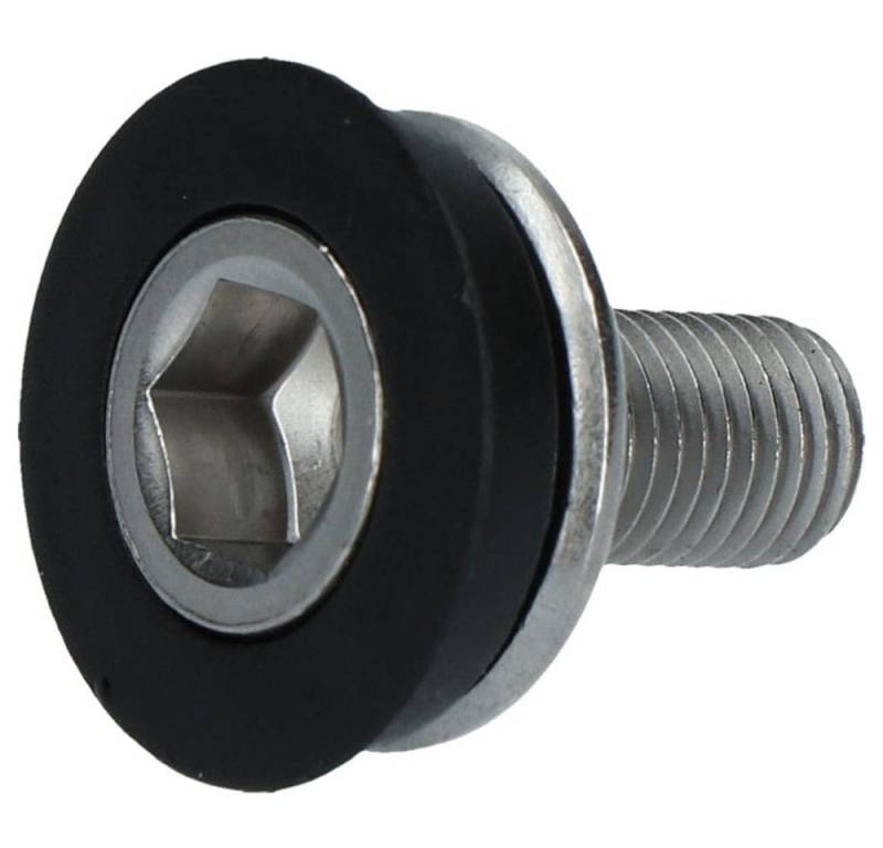 Shimano Schraube SHIMANO Kurbelbefestigungsschraube f. FC-M460 FC-E6010 + Abdeckkappe F von Shimano