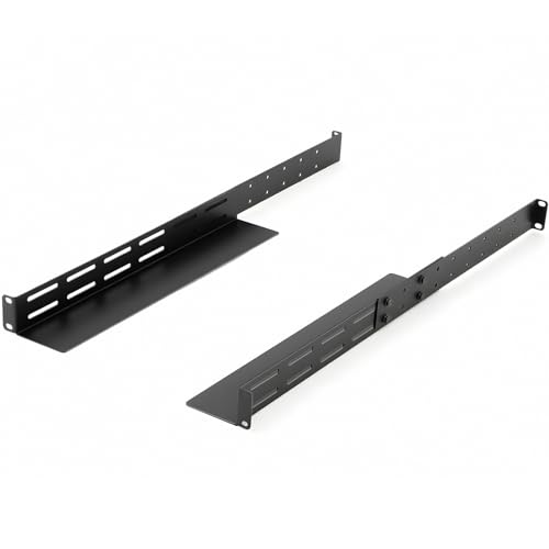 Shimeyao 1U Rack Mount Rails 4 Post Server Rack Rail with 16-29 Inches Adjustable Depth 54.4-20.0 kg Capacity for 1U Server Shelf Computer Cabinets Network Equipment IT Accessories Shimeyao 1U Rack Mount Rails 4 Post Server Rack Rail with 16-29 Inches Adjustable Depth 54.4-20.0 kg Capacity for 1U Server Shelf Computer Cabinets Network Equipment IT Accessories von Shimeyao