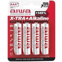 Aiwa Alkalibatterien AB-AAALR03/4 aaa (LR03) mit Kapazität of 140 min von Shindaiwa