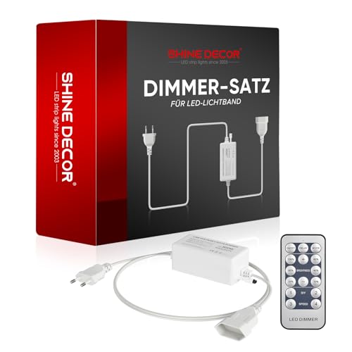 Shine Decor Dimmer Controller Pack mit Fernbedienung LED-Streifenleuchten & LED-Neon-Lichtschläuche Shine Decor Dimmer Controller Pack mit Fernbedienung LED-Streifenleuchten & LED-Neon-Lichtschläuche von Shine Decor
