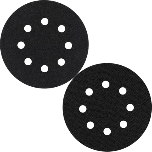 Shineboc 2 Stück Schleiftellerschoner Ø 125mm 8-Loch, zum Schützen von Schleiftellern mit Klettbelag, Zubehör Exzenterschleifer Schutzauflage Shineboc 2 Stück Schleiftellerschoner Ø 125mm 8-Loch, zum Schützen von Schleiftellern mit Klettbelag, Zubehör Exzenterschleifer Schutzauflage von Shineboc