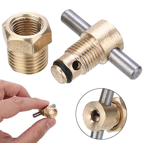 4 Stück 1/4 Zoll NPT Messing Ablassventil Luftkompressor Tank Ersatzteil für Luftkompressor 4 Stück 1/4 Zoll NPT Messing Ablassventil Luftkompressor Tank Ersatzteil für Luftkompressor von Shinekoo