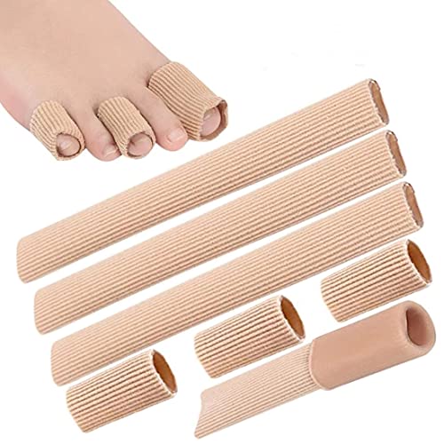 Gel-Tube Zehen-Fingerbandage Schmerzlinderung Tube Bandage Protector für Blasen, Hühneraugen, Schwielen und andere Beschwerden verursachende Wunde von Shinekoo
