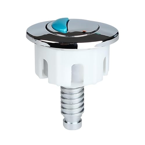 WC-Druckknopf Dual Flush Wassersparend Runder Kopf Dual Push Switch Spülkasten Spülkasten Spülung Ersatz WC Druckknopf für Tank Wassersparstab Badezimmer WC-Druckknopf Dual Flush Wassersparend Runder Kopf Dual Push Switch Spülkasten Spülkasten Spülung Ersatz WC Druckknopf für Tank Wassersparstab Badezimmer von Shinekoo