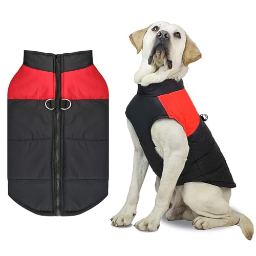 Hundemantel für Kleine Hunde Winterjacke Hundemantel Wasserdicht Winter Jacke Warm Winterweste für Kleine Mittlere Grosse Hunde mit D-Ring Winddichte Schneeanzugweste Hundekleidung Hundemantel für Kleine Hunde Winterjacke Hundemantel Wasserdicht Winter Jacke Warm Winterweste für Kleine Mittlere Grosse Hunde mit D-Ring Winddichte Schneeanzugweste Hundekleidung von Shinmax
