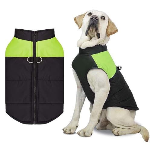 Hundemantel für Kleine Hunde,Hunde Jacke Warm Hundemantel Winter Winterjacke Hundemantel Wasserdicht Wintermantel Hund für Kleine Mittlere Grosse Hunde mit D-Ring Winddichte Hundejacke von Shinmax