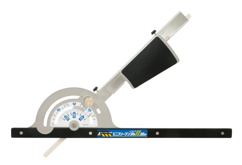 Shinwa Measurement Round Nokogaido Ruler Mini Free Angle II 30cm 78179 von Shinwa Sokutei