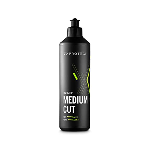FX Protect One Step Medium Cut Feinschleifpolitur 500ml | Entfernt leichte Kratzer | Politur, Autopolitur, Autoaufbereitung FX Protect One Step Medium Cut Feinschleifpolitur 500ml | Entfernt leichte Kratzer | Politur, Autopolitur, Autoaufbereitung von Shiny Freaks