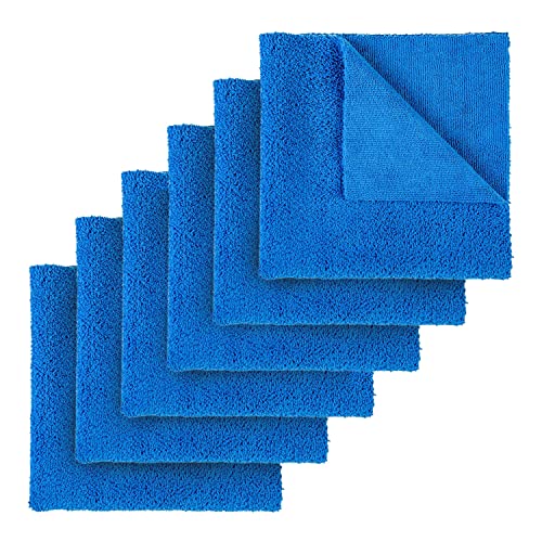 Shiny Freaks FX Protect Mystic Blue Mikrofasertuch 320GSM 40×40 (6 STK.) | zum Auftragen von Polituren | Poliertuch, Reinigungstuch von Shiny Freaks