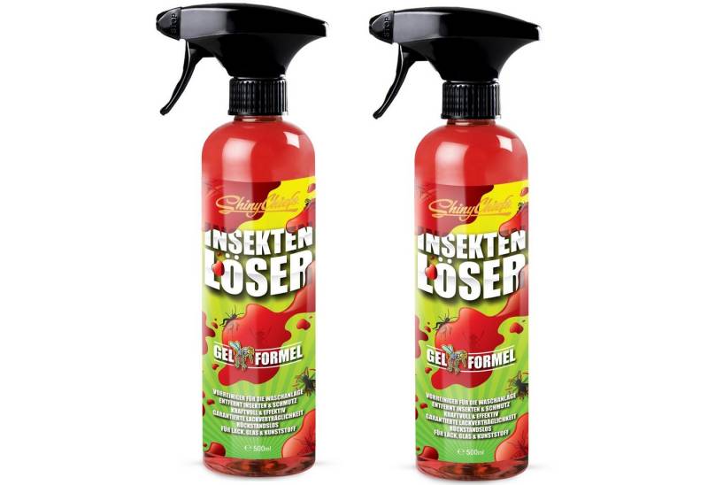 ShinyChiefs INSEKTENLÖSER 2er Set Auto Insektenentferner Extreme Lösekraft 500ml Insektenentferner (2-St) von ShinyChiefs