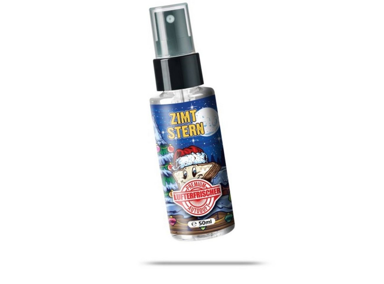 ShinyChiefs Raumduft FLAVOUR BOMB - ZIMTSTERN 50ML Spray Premium Lufterfrischer (1-St) von ShinyChiefs