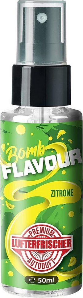 ShinyChiefs Raumduft Flavour Bomb - ZITRONE 50ml Premium Lufterfrischer Auto (1-St) von ShinyChiefs