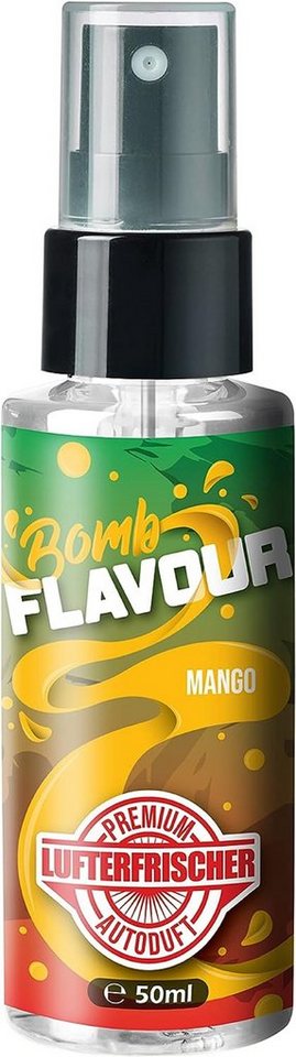 ShinyChiefs Raumduft ShinyChiefs FLAVOUR BOMB Mango- Lufterfrischer Pumpsprühflasche, 50ml (1-St) von ShinyChiefs