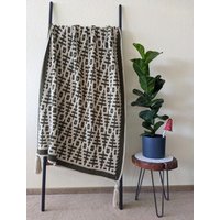 Handgemachte Häkeldecke Grobstrick Decke Werfen Gehäkelte Mosaikdecke Handgemachte Häkeldecke Grobstrick Decke Werfen Gehäkelte Mosaikdecke von ShinySnowflake