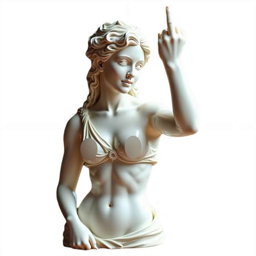 Shinyruo Göttin Statue Venus Harz Statue Venus Stil Harz Dekoration Ornament von Shinyruo