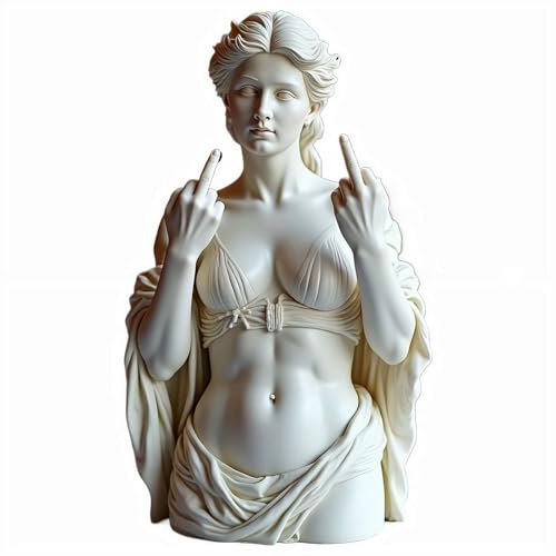 Shinyruo Göttin Statue Venus Harz Statue Venus Stil Harz Dekoration Ornament von Shinyruo