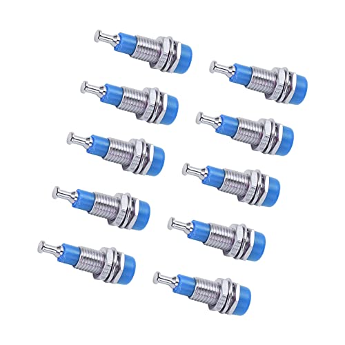 Shipenophy Anschlussklemme für Schalttafeleinbau, ausgezeichnete 2-mm-Bananen-Einbaubuchse für elektronische Geräte(Blau) von Shipenophy